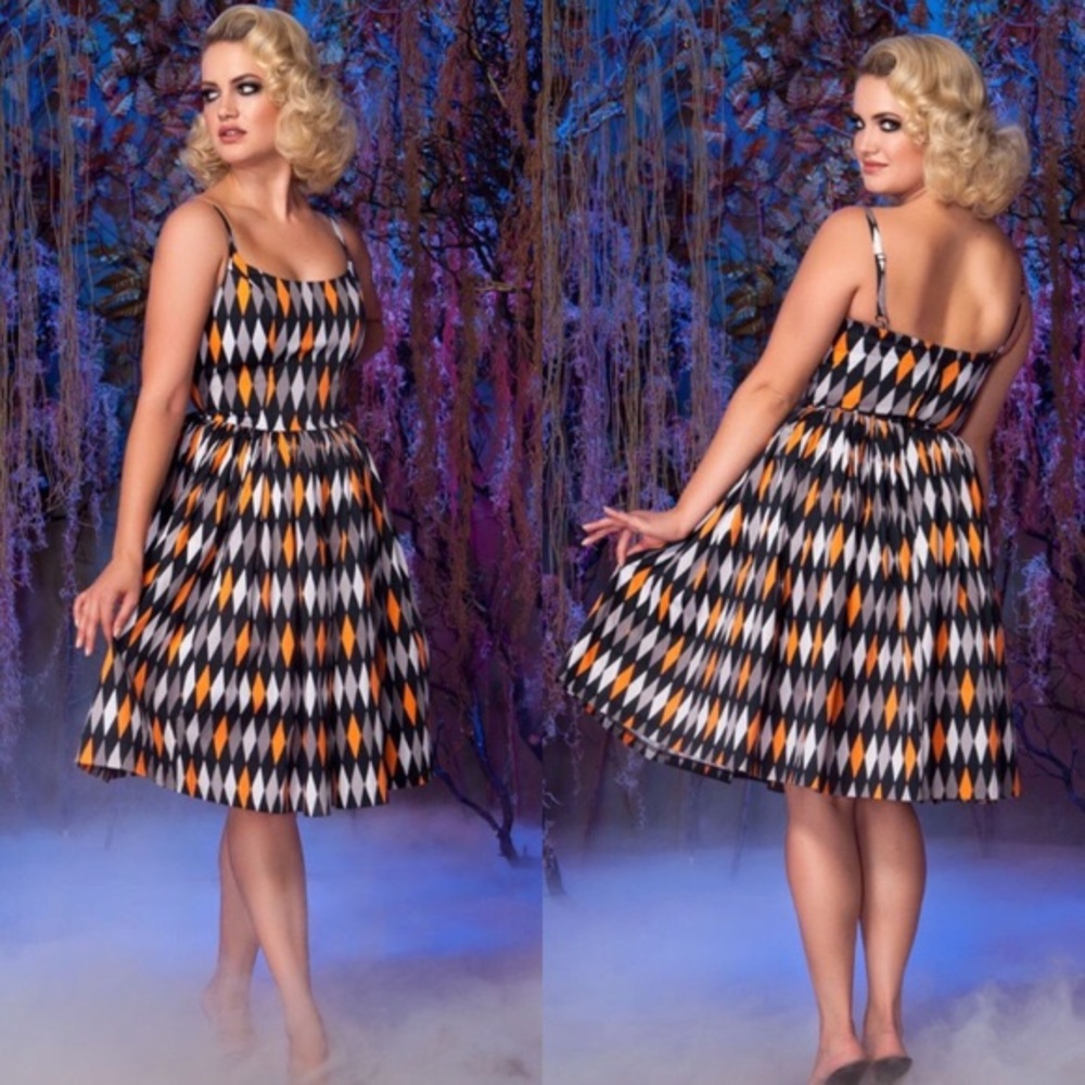 Pinup Girl Clothing Halloween Jenny Dress